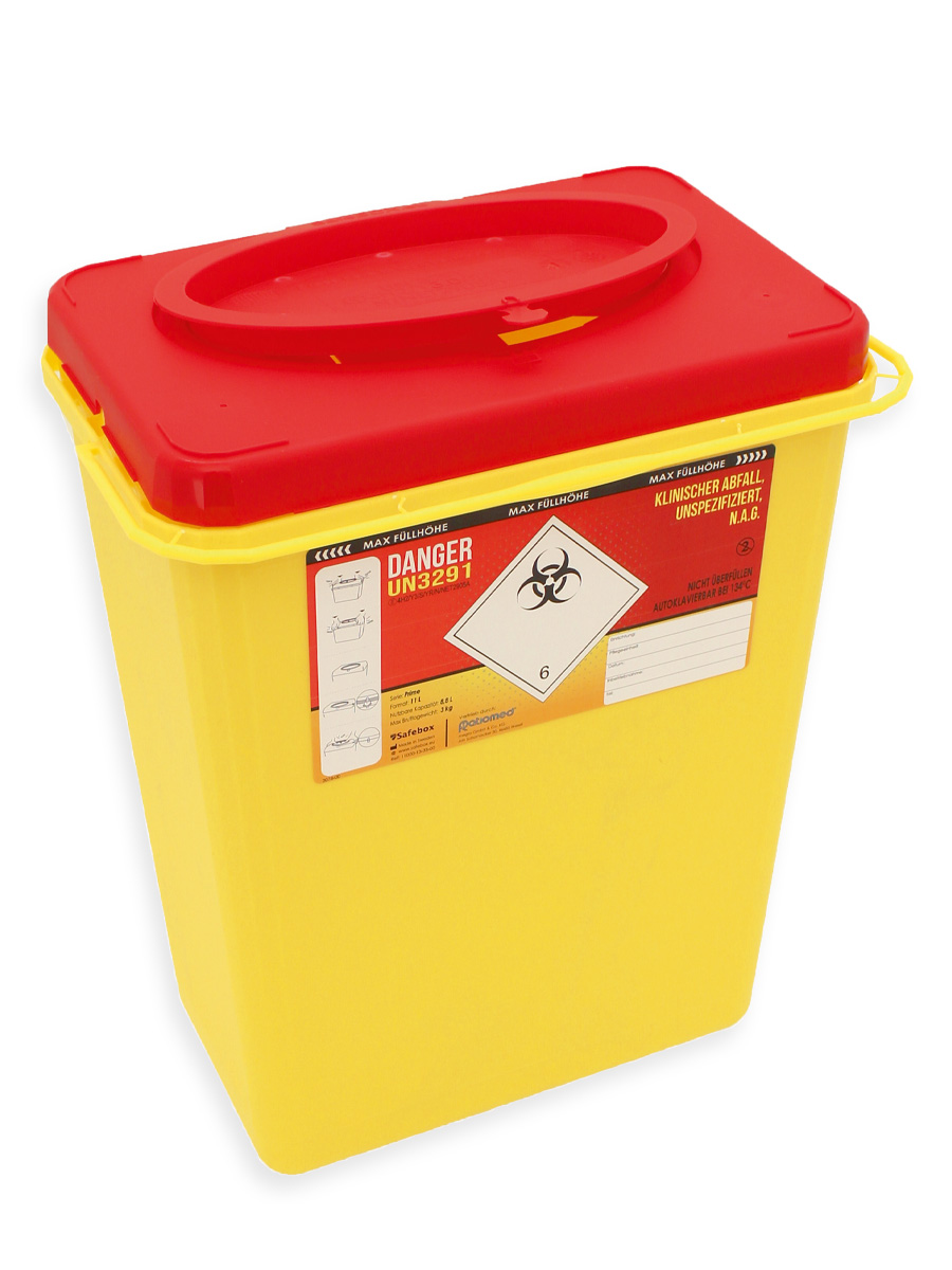 ratiomed Safe-Box Kanülenabwurfbehälter 11-72