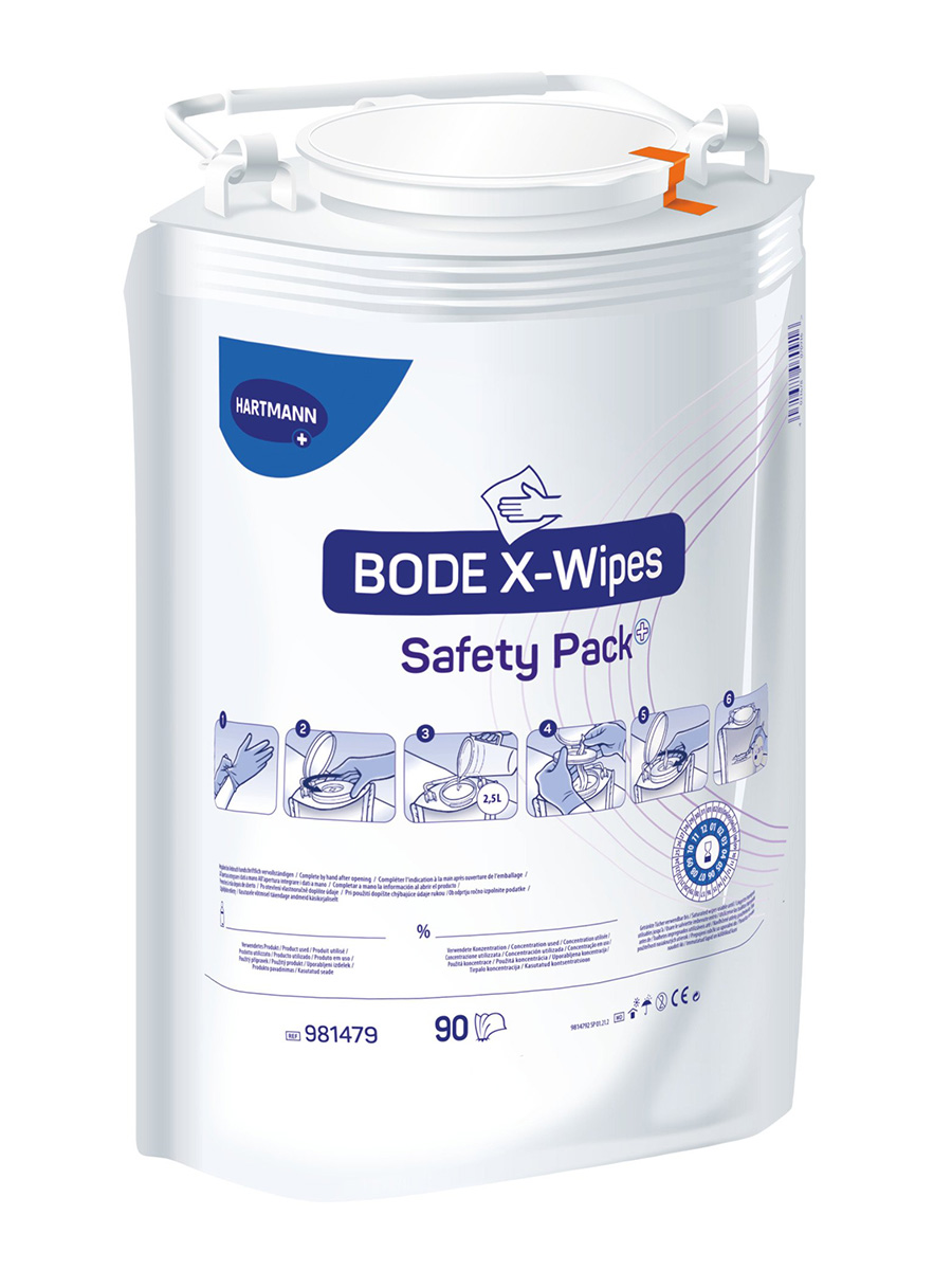Bode X-Wipes Safety Pack