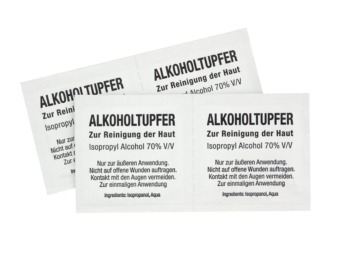 Alkoholtupfer Standard 60-12